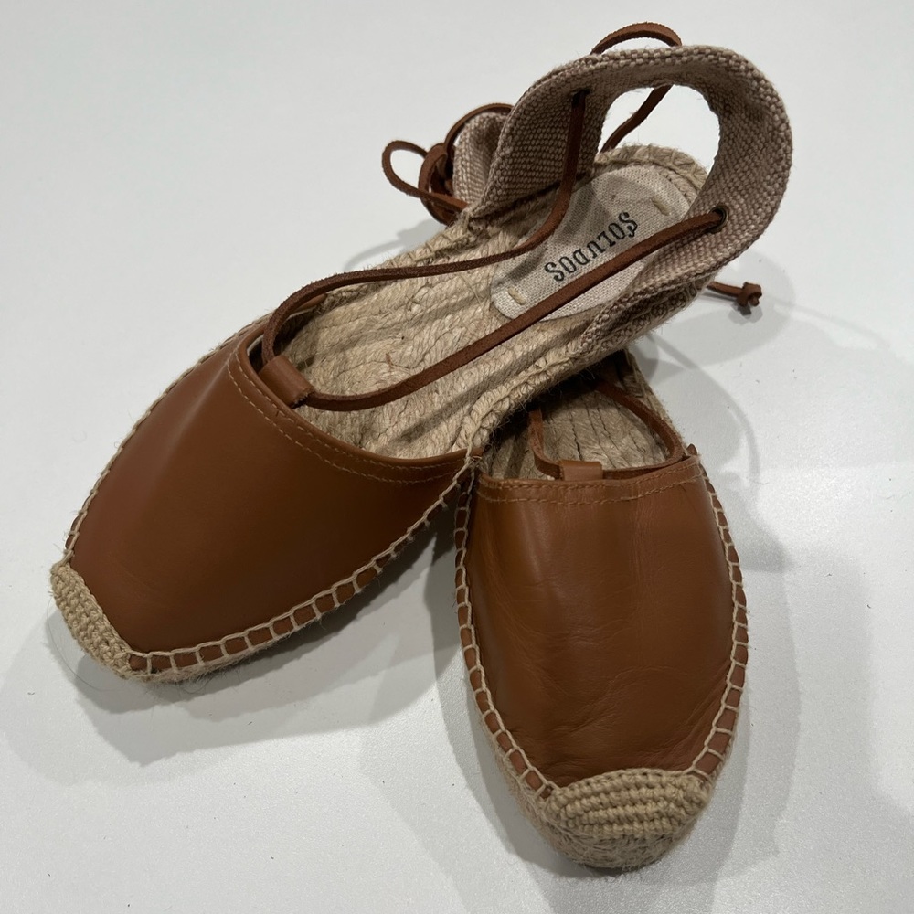 Soludos lace up sandals